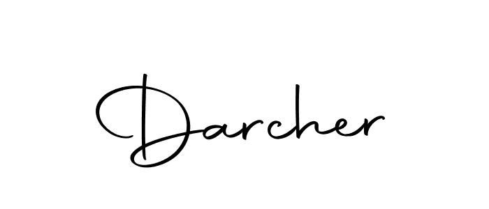 if you are searching for the best signature style for your name Darcher. so please give up your signature search. here we have designed multiple signature styles  using Autography-DOLnW. Darcher signature style 10 images and pictures png