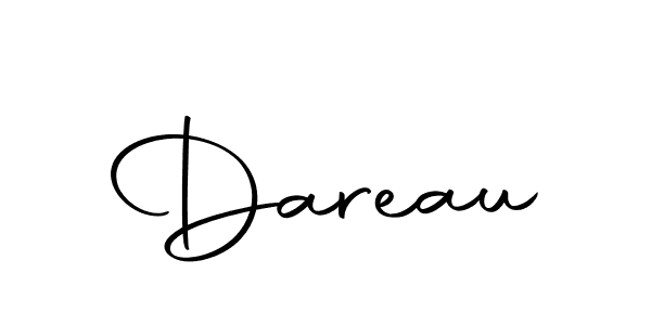 Make a beautiful signature design for name Dareau. With this signature (Autography-DOLnW) style, you can create a handwritten signature for free. Dareau signature style 10 images and pictures png