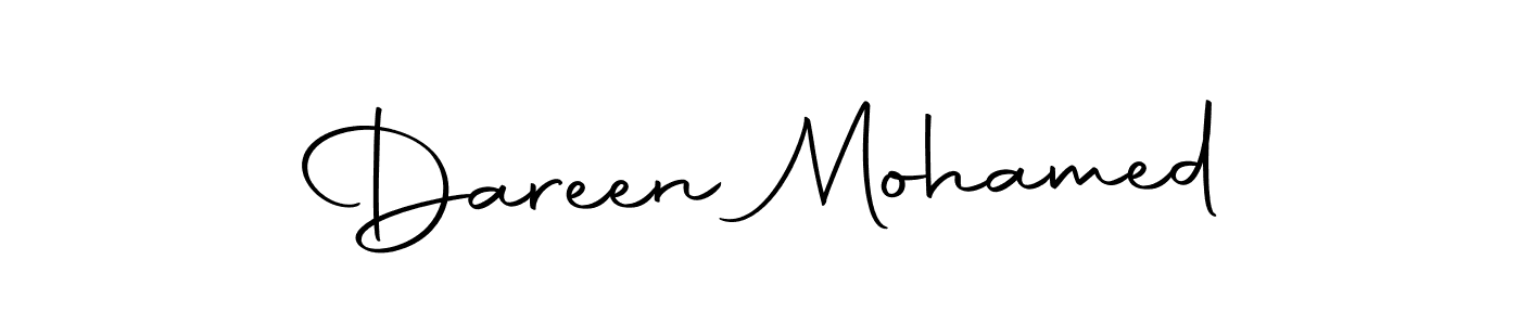 How to make Dareen Mohamed signature? Autography-DOLnW is a professional autograph style. Create handwritten signature for Dareen Mohamed name. Dareen Mohamed signature style 10 images and pictures png