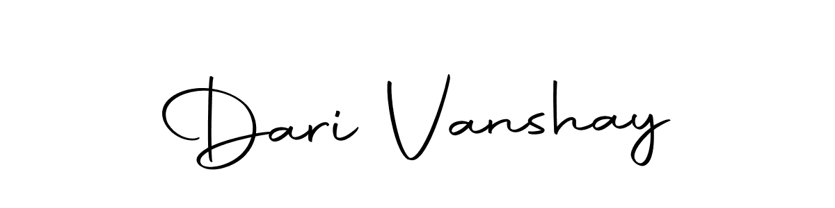 How to make Dari Vanshay signature? Autography-DOLnW is a professional autograph style. Create handwritten signature for Dari Vanshay name. Dari Vanshay signature style 10 images and pictures png