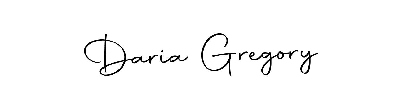 Also we have Daria Gregory name is the best signature style. Create professional handwritten signature collection using Autography-DOLnW autograph style. Daria Gregory signature style 10 images and pictures png