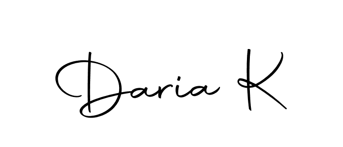 if you are searching for the best signature style for your name Daria K. so please give up your signature search. here we have designed multiple signature styles  using Autography-DOLnW. Daria K signature style 10 images and pictures png