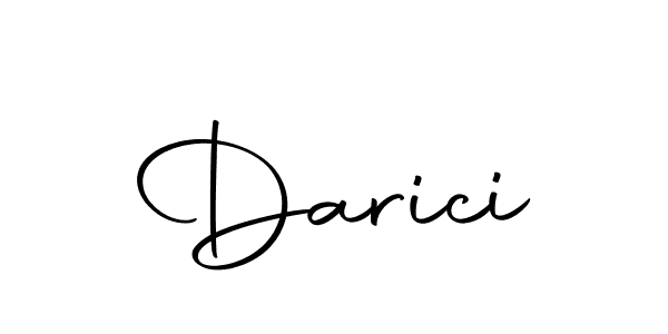 Create a beautiful signature design for name Darici. With this signature (Autography-DOLnW) fonts, you can make a handwritten signature for free. Darici signature style 10 images and pictures png