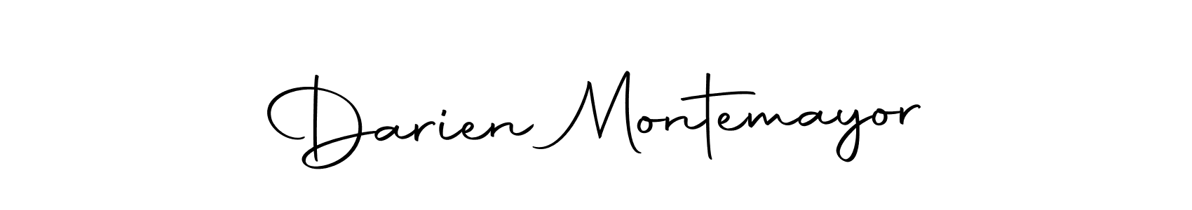 Make a short Darien Montemayor signature style. Manage your documents anywhere anytime using Autography-DOLnW. Create and add eSignatures, submit forms, share and send files easily. Darien Montemayor signature style 10 images and pictures png