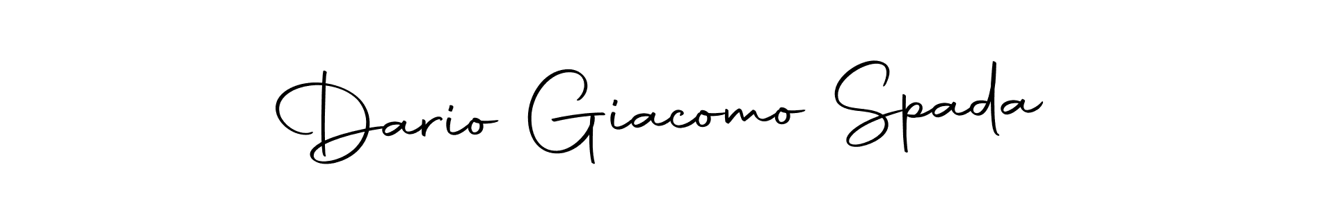 Also we have Dario Giacomo Spada name is the best signature style. Create professional handwritten signature collection using Autography-DOLnW autograph style. Dario Giacomo Spada signature style 10 images and pictures png