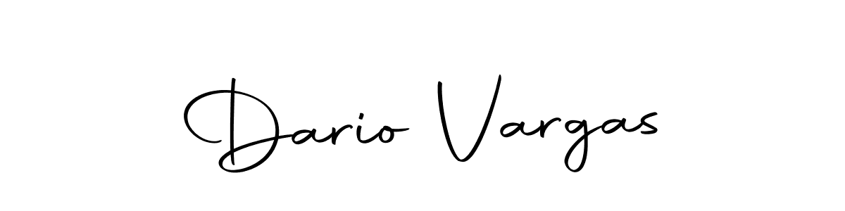 Design your own signature with our free online signature maker. With this signature software, you can create a handwritten (Autography-DOLnW) signature for name Dario Vargas. Dario Vargas signature style 10 images and pictures png