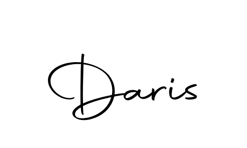 Create a beautiful signature design for name Daris. With this signature (Autography-DOLnW) fonts, you can make a handwritten signature for free. Daris signature style 10 images and pictures png