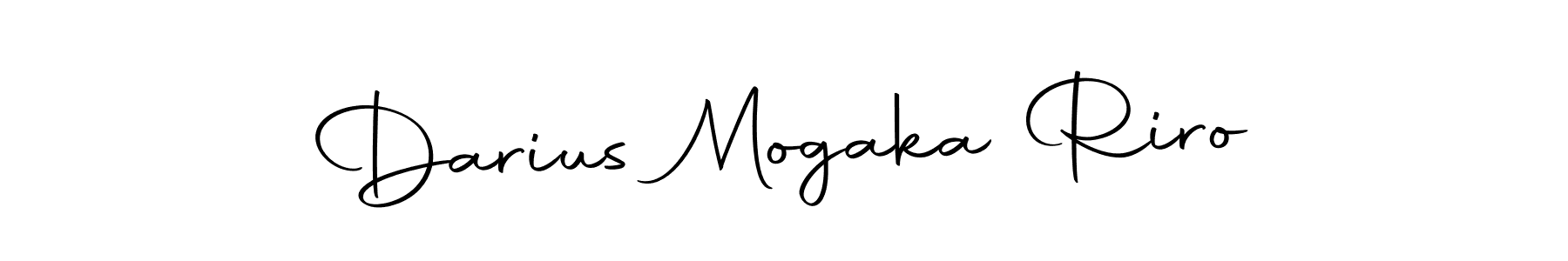 It looks lik you need a new signature style for name Darius Mogaka Riro. Design unique handwritten (Autography-DOLnW) signature with our free signature maker in just a few clicks. Darius Mogaka Riro signature style 10 images and pictures png