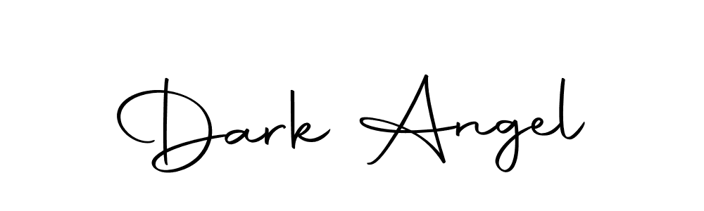 You should practise on your own different ways (Autography-DOLnW) to write your name (Dark Angel) in signature. don't let someone else do it for you. Dark Angel signature style 10 images and pictures png