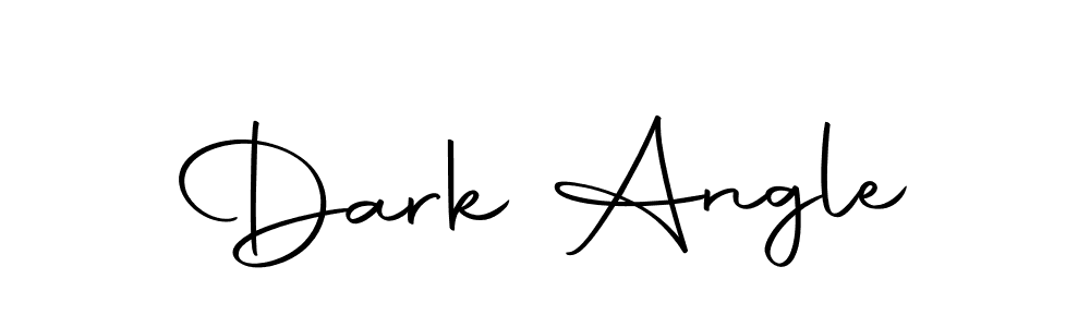 Create a beautiful signature design for name Dark Angle. With this signature (Autography-DOLnW) fonts, you can make a handwritten signature for free. Dark Angle signature style 10 images and pictures png