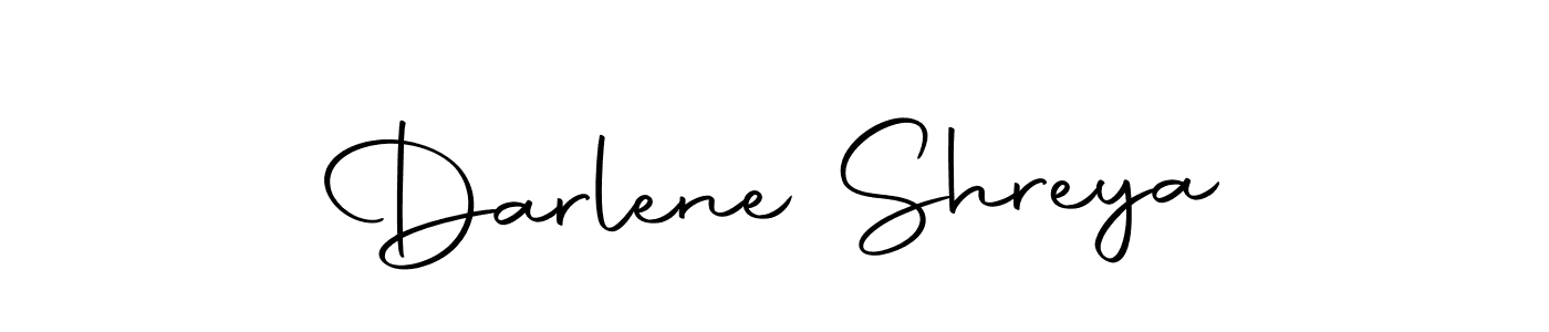 Make a short Darlene Shreya signature style. Manage your documents anywhere anytime using Autography-DOLnW. Create and add eSignatures, submit forms, share and send files easily. Darlene Shreya signature style 10 images and pictures png