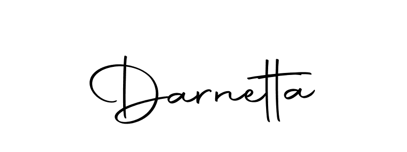 Make a beautiful signature design for name Darnetta. With this signature (Autography-DOLnW) style, you can create a handwritten signature for free. Darnetta signature style 10 images and pictures png