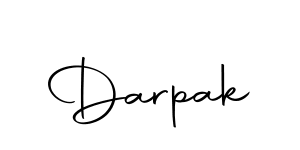 The best way (Autography-DOLnW) to make a short signature is to pick only two or three words in your name. The name Darpak include a total of six letters. For converting this name. Darpak signature style 10 images and pictures png