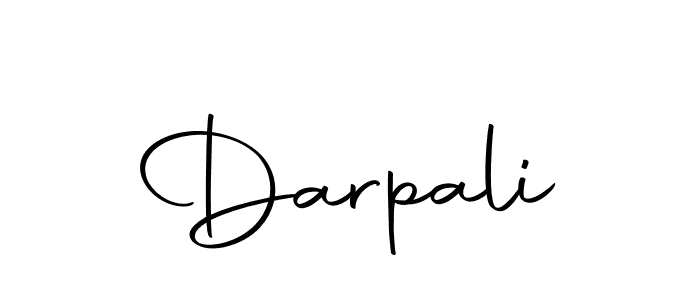 How to make Darpali name signature. Use Autography-DOLnW style for creating short signs online. This is the latest handwritten sign. Darpali signature style 10 images and pictures png