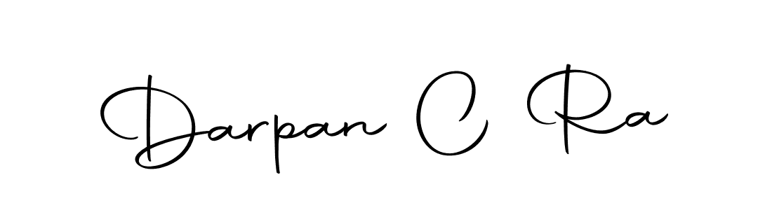 Create a beautiful signature design for name Darpan C Ra. With this signature (Autography-DOLnW) fonts, you can make a handwritten signature for free. Darpan C Ra signature style 10 images and pictures png