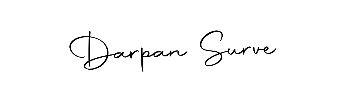 The best way (Autography-DOLnW) to make a short signature is to pick only two or three words in your name. The name Darpan Surve include a total of six letters. For converting this name. Darpan Surve signature style 10 images and pictures png