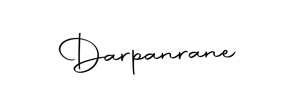 Design your own signature with our free online signature maker. With this signature software, you can create a handwritten (Autography-DOLnW) signature for name Darpanrane. Darpanrane signature style 10 images and pictures png