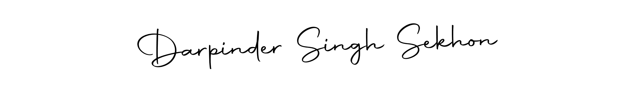 Create a beautiful signature design for name Darpinder Singh Sekhon. With this signature (Autography-DOLnW) fonts, you can make a handwritten signature for free. Darpinder Singh Sekhon signature style 10 images and pictures png