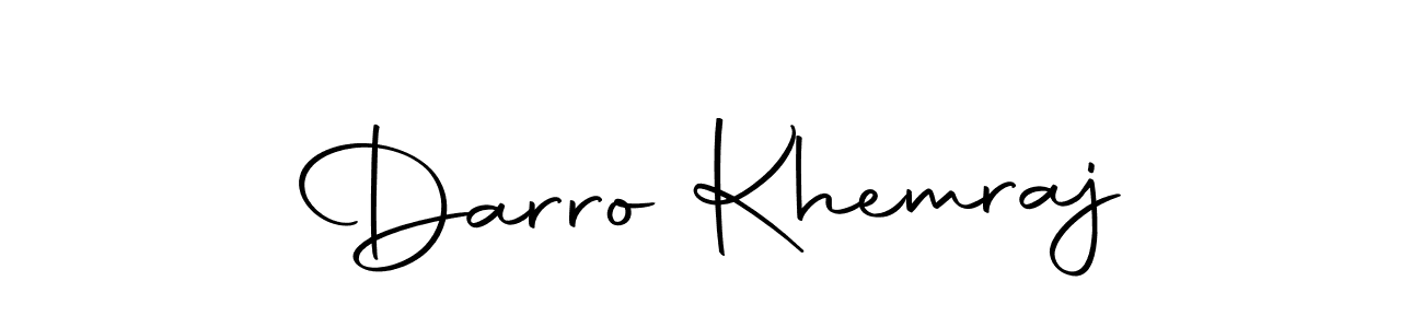 This is the best signature style for the Darro Khemraj name. Also you like these signature font (Autography-DOLnW). Mix name signature. Darro Khemraj signature style 10 images and pictures png