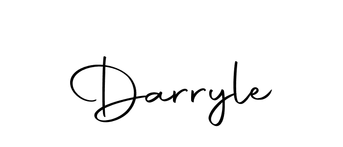 Use a signature maker to create a handwritten signature online. With this signature software, you can design (Autography-DOLnW) your own signature for name Darryle. Darryle signature style 10 images and pictures png