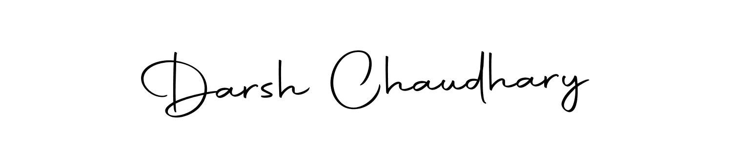 Make a beautiful signature design for name Darsh Chaudhary. With this signature (Autography-DOLnW) style, you can create a handwritten signature for free. Darsh Chaudhary signature style 10 images and pictures png