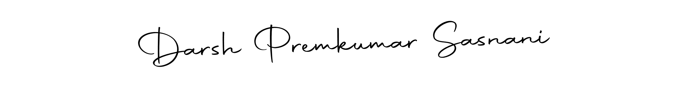 How to make Darsh Premkumar Sasnani signature? Autography-DOLnW is a professional autograph style. Create handwritten signature for Darsh Premkumar Sasnani name. Darsh Premkumar Sasnani signature style 10 images and pictures png