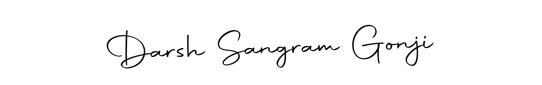 Also we have Darsh Sangram Gonji name is the best signature style. Create professional handwritten signature collection using Autography-DOLnW autograph style. Darsh Sangram Gonji signature style 10 images and pictures png