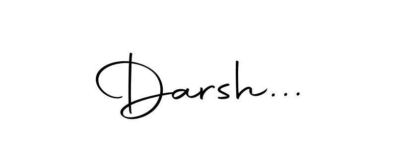 Best and Professional Signature Style for Darsh.... Autography-DOLnW Best Signature Style Collection. Darsh... signature style 10 images and pictures png