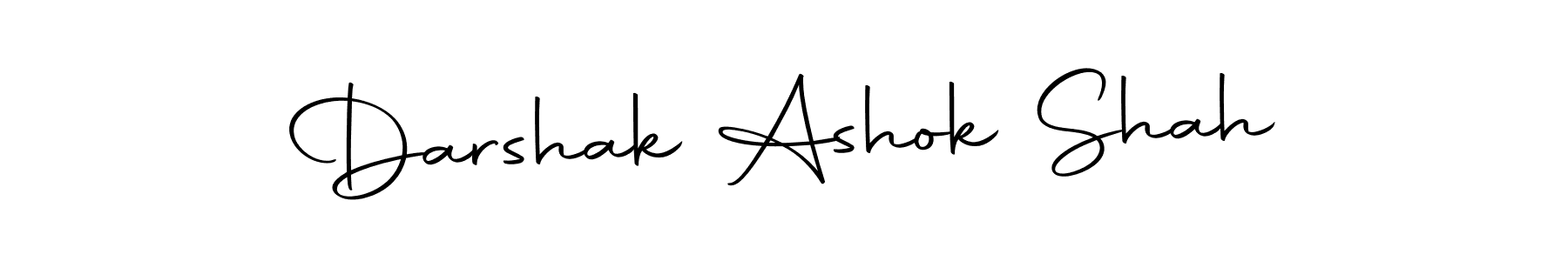 Use a signature maker to create a handwritten signature online. With this signature software, you can design (Autography-DOLnW) your own signature for name Darshak Ashok Shah. Darshak Ashok Shah signature style 10 images and pictures png