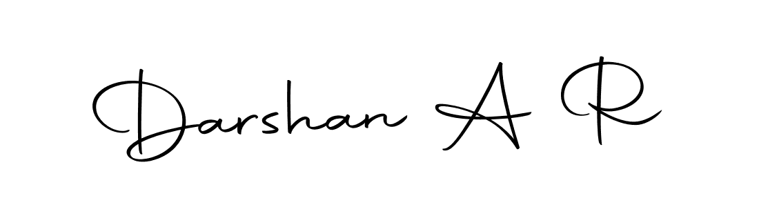How to make Darshan A R signature? Autography-DOLnW is a professional autograph style. Create handwritten signature for Darshan A R name. Darshan A R signature style 10 images and pictures png