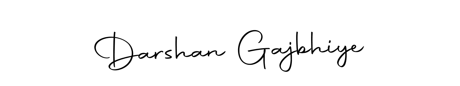 Make a beautiful signature design for name Darshan Gajbhiye. With this signature (Autography-DOLnW) style, you can create a handwritten signature for free. Darshan Gajbhiye signature style 10 images and pictures png