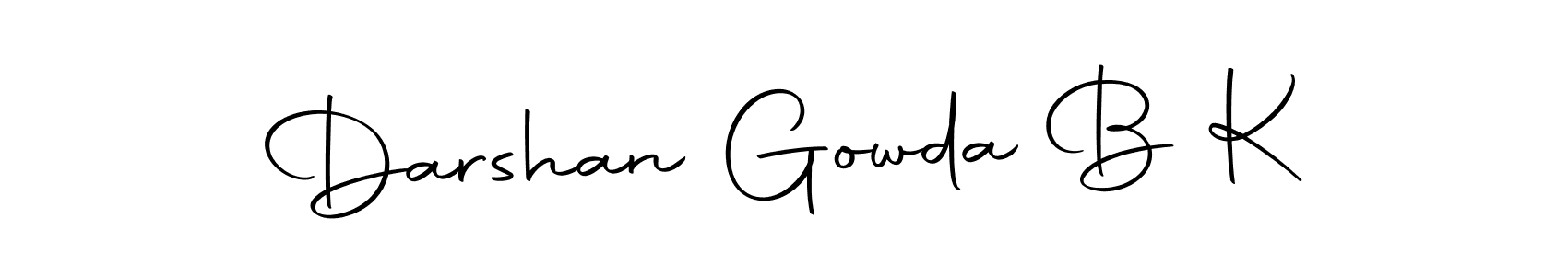 Make a beautiful signature design for name Darshan Gowda B K. With this signature (Autography-DOLnW) style, you can create a handwritten signature for free. Darshan Gowda B K signature style 10 images and pictures png