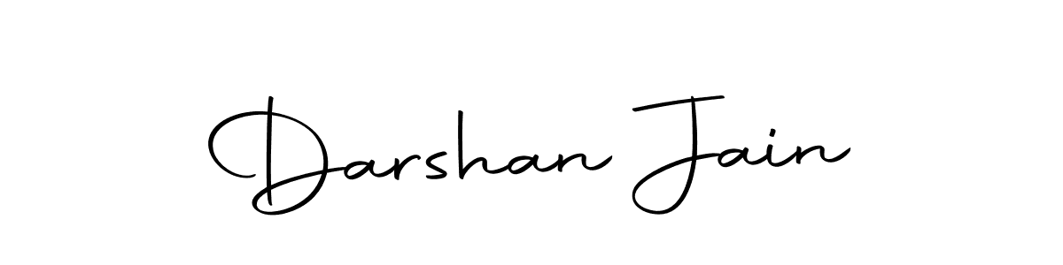 Design your own signature with our free online signature maker. With this signature software, you can create a handwritten (Autography-DOLnW) signature for name Darshan Jain. Darshan Jain signature style 10 images and pictures png