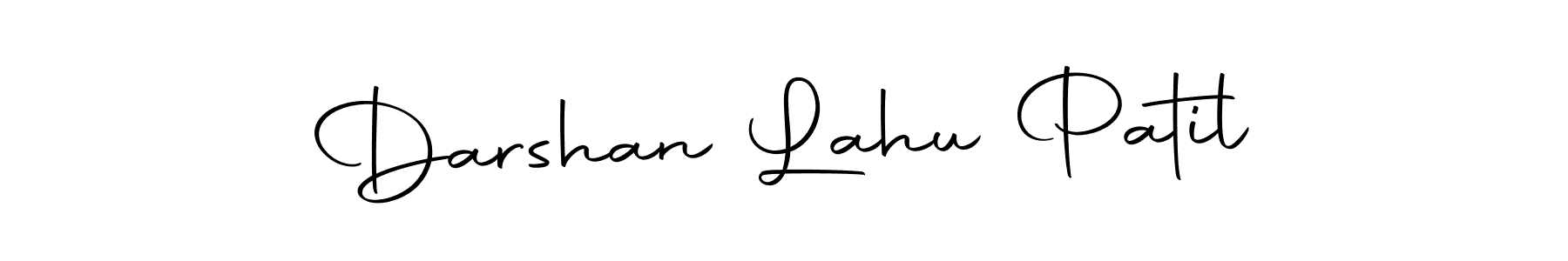 Make a beautiful signature design for name Darshan Lahu Patil. With this signature (Autography-DOLnW) style, you can create a handwritten signature for free. Darshan Lahu Patil signature style 10 images and pictures png