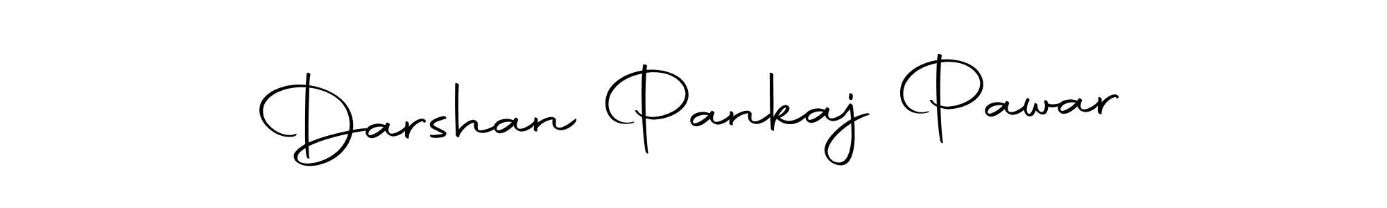 Create a beautiful signature design for name Darshan Pankaj Pawar. With this signature (Autography-DOLnW) fonts, you can make a handwritten signature for free. Darshan Pankaj Pawar signature style 10 images and pictures png