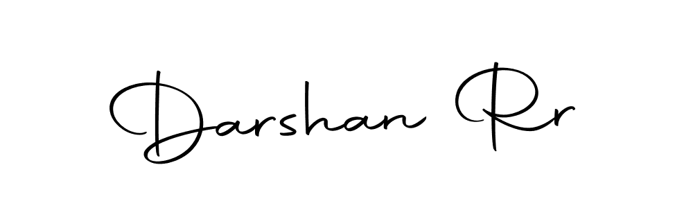 Use a signature maker to create a handwritten signature online. With this signature software, you can design (Autography-DOLnW) your own signature for name Darshan Rr. Darshan Rr signature style 10 images and pictures png