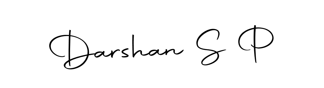 How to make Darshan S P signature? Autography-DOLnW is a professional autograph style. Create handwritten signature for Darshan S P name. Darshan S P signature style 10 images and pictures png