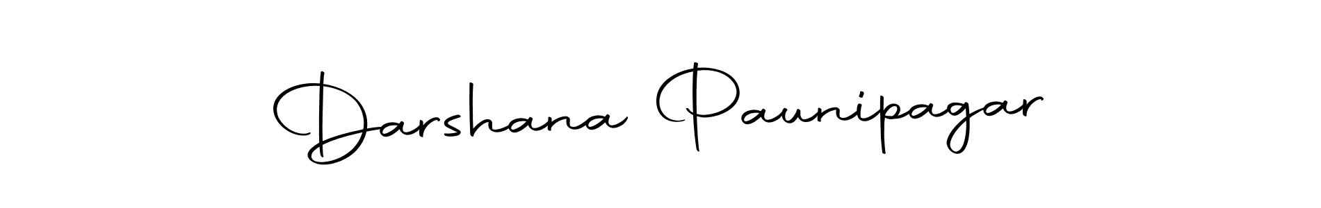 Make a beautiful signature design for name Darshana Paunipagar. Use this online signature maker to create a handwritten signature for free. Darshana Paunipagar signature style 10 images and pictures png