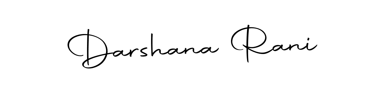 How to make Darshana Rani signature? Autography-DOLnW is a professional autograph style. Create handwritten signature for Darshana Rani name. Darshana Rani signature style 10 images and pictures png