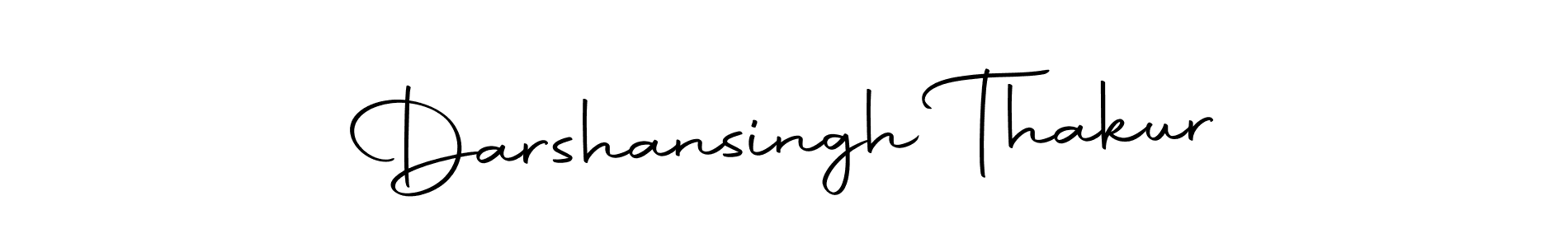 It looks lik you need a new signature style for name Darshansingh Thakur. Design unique handwritten (Autography-DOLnW) signature with our free signature maker in just a few clicks. Darshansingh Thakur signature style 10 images and pictures png