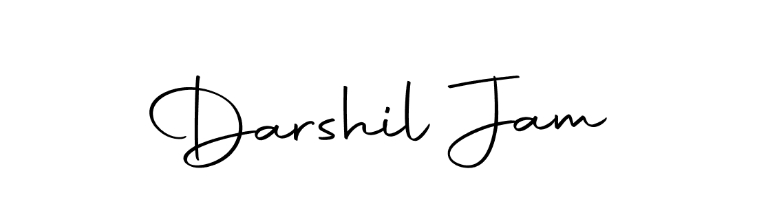 The best way (Autography-DOLnW) to make a short signature is to pick only two or three words in your name. The name Darshil Jam include a total of six letters. For converting this name. Darshil Jam signature style 10 images and pictures png