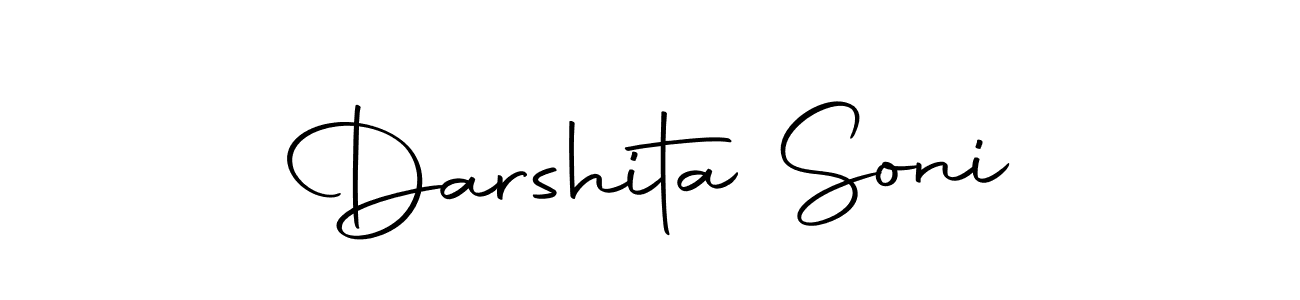 Also we have Darshita Soni name is the best signature style. Create professional handwritten signature collection using Autography-DOLnW autograph style. Darshita Soni signature style 10 images and pictures png