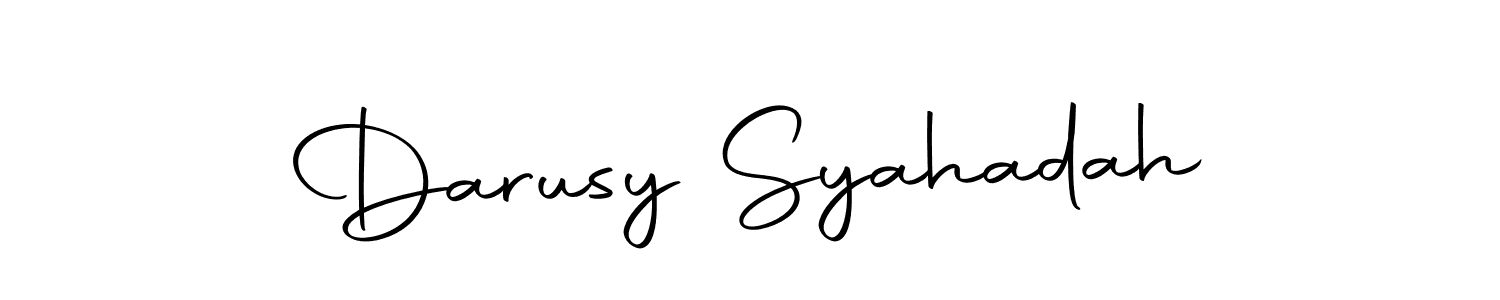 It looks lik you need a new signature style for name Darusy Syahadah. Design unique handwritten (Autography-DOLnW) signature with our free signature maker in just a few clicks. Darusy Syahadah signature style 10 images and pictures png