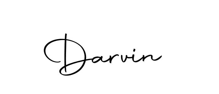 Create a beautiful signature design for name Darvin . With this signature (Autography-DOLnW) fonts, you can make a handwritten signature for free. Darvin  signature style 10 images and pictures png