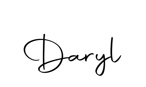 Create a beautiful signature design for name Daryl. With this signature (Autography-DOLnW) fonts, you can make a handwritten signature for free. Daryl signature style 10 images and pictures png