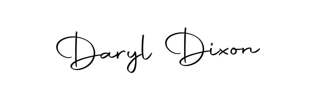 Make a beautiful signature design for name Daryl Dixon. With this signature (Autography-DOLnW) style, you can create a handwritten signature for free. Daryl Dixon signature style 10 images and pictures png