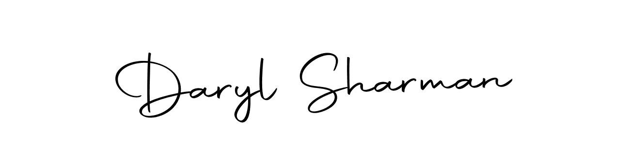 Make a beautiful signature design for name Daryl Sharman. Use this online signature maker to create a handwritten signature for free. Daryl Sharman signature style 10 images and pictures png