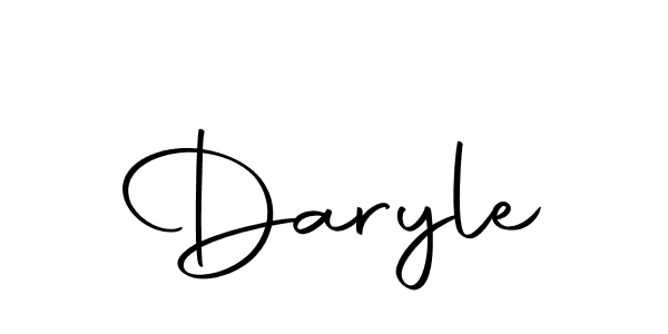 Use a signature maker to create a handwritten signature online. With this signature software, you can design (Autography-DOLnW) your own signature for name Daryle. Daryle signature style 10 images and pictures png