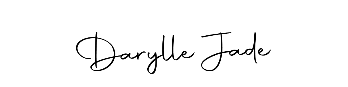 Here are the top 10 professional signature styles for the name Darylle Jade. These are the best autograph styles you can use for your name. Darylle Jade signature style 10 images and pictures png