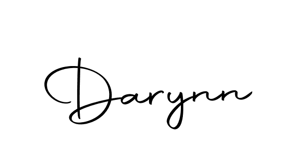 Create a beautiful signature design for name Darynn. With this signature (Autography-DOLnW) fonts, you can make a handwritten signature for free. Darynn signature style 10 images and pictures png